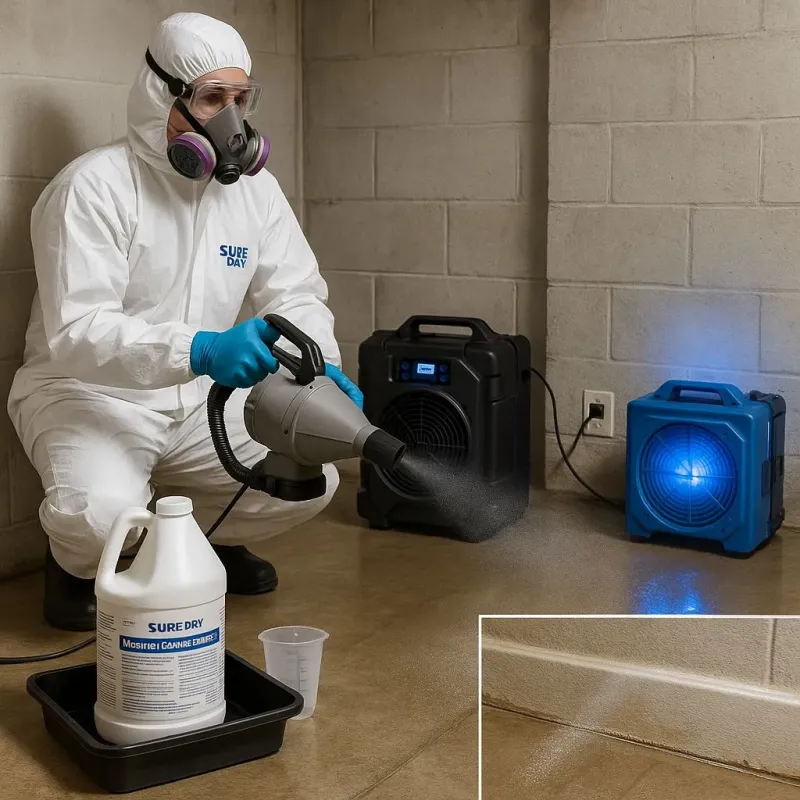 Sanitization and Odor Removal process in Leon County, FL